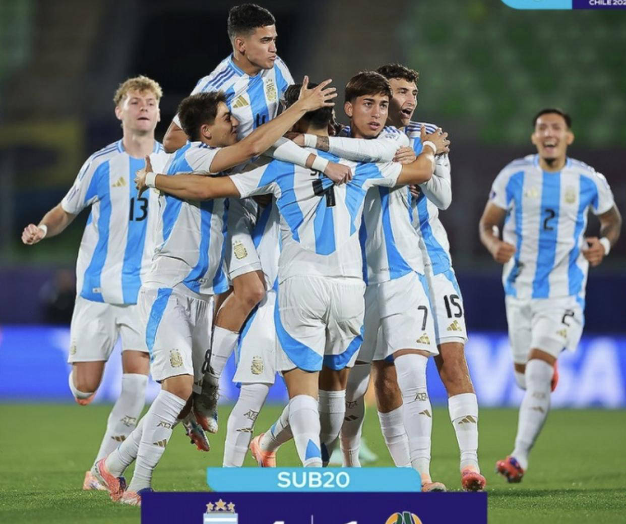 阿根廷代表队在比赛中展现实力